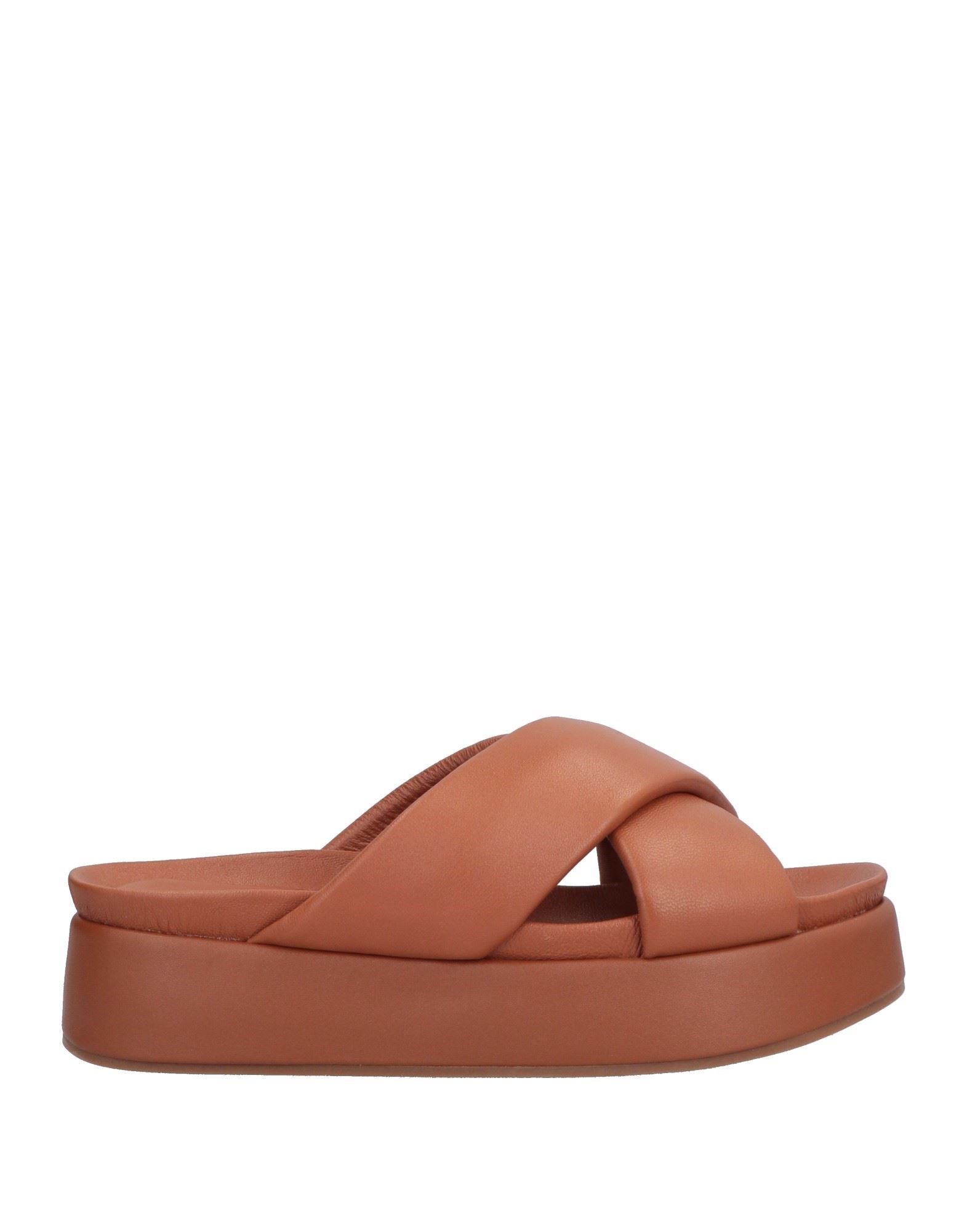Habille' Italy Sandals In Tan