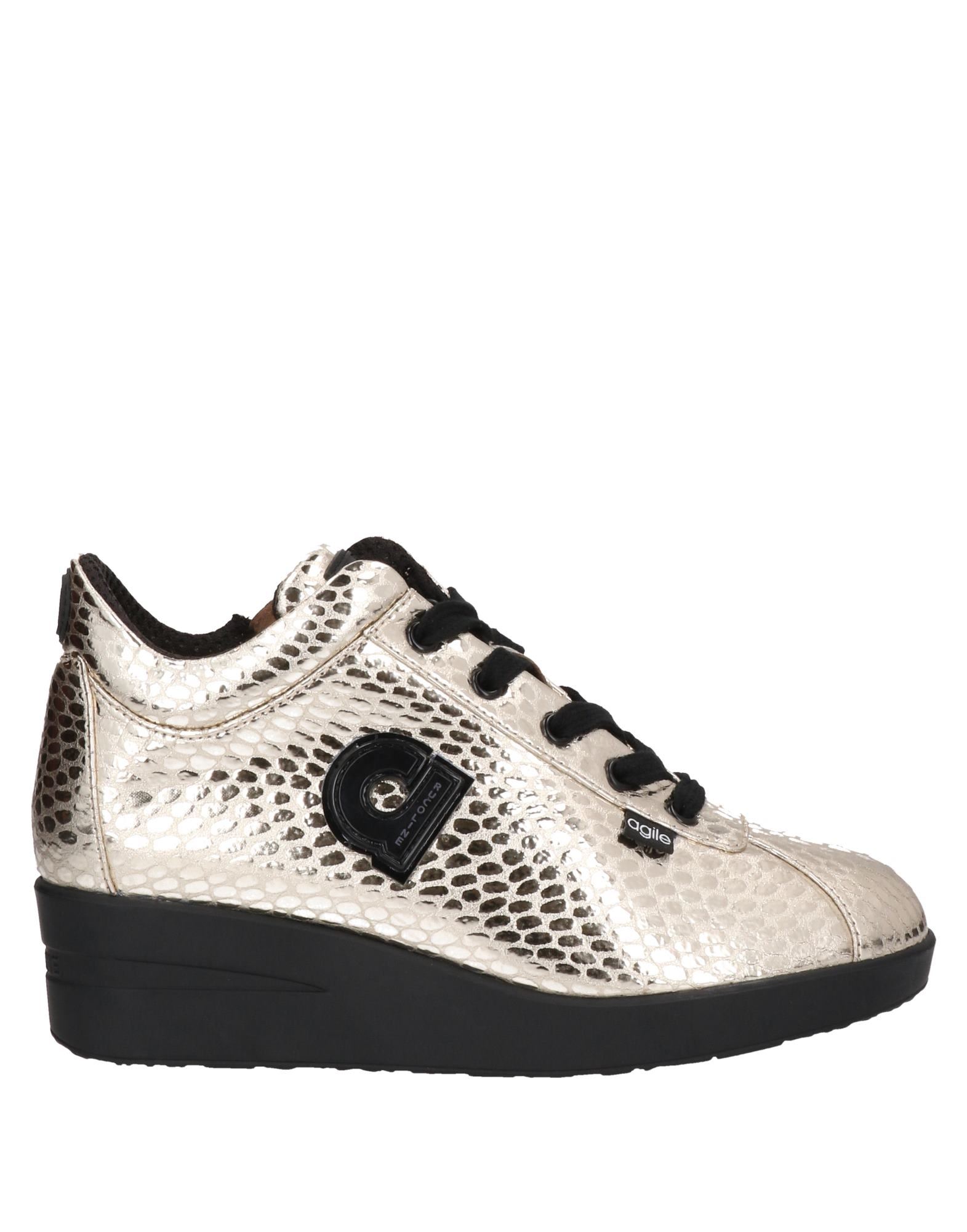Agile By Rucoline Sneakers In Platinum