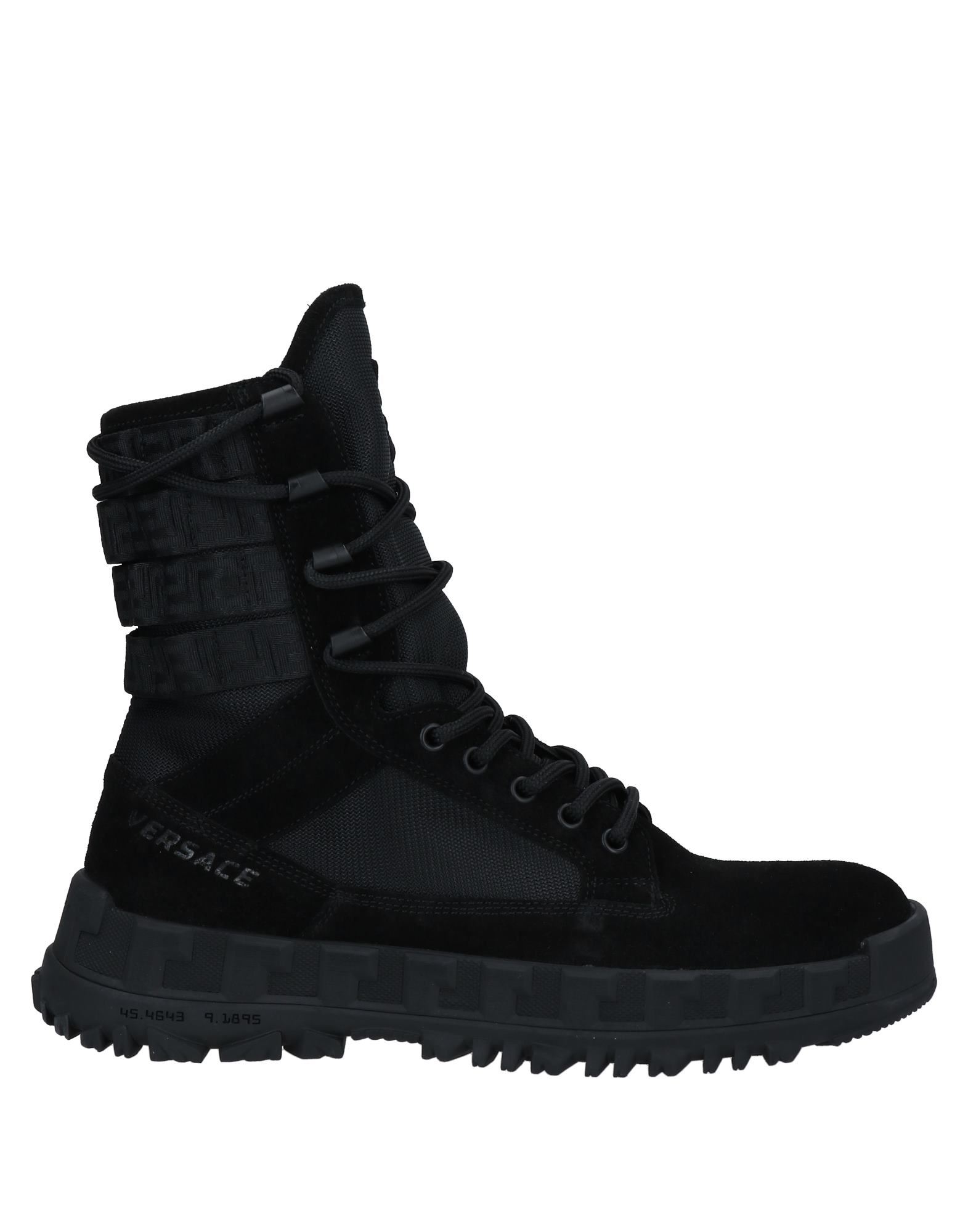 Shop Versace Man Ankle Boots Black Size 7 Soft Leather