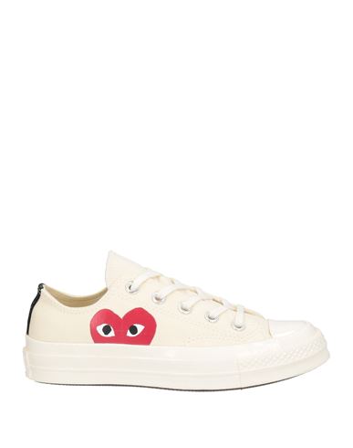 Converse X Comme Des Garçons Play Converse X Comme Des Garcons Play Low Top Low Top Sneaker In White