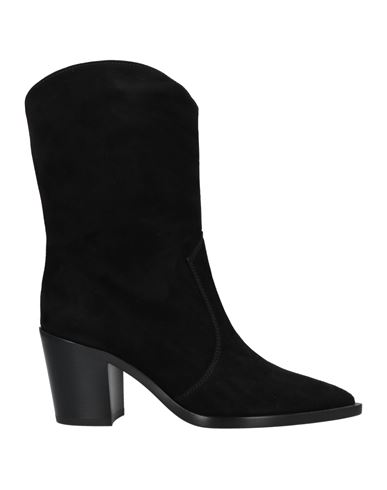 Gianvito Rossi Woman Ankle Boots Black Size 6 Soft Leather