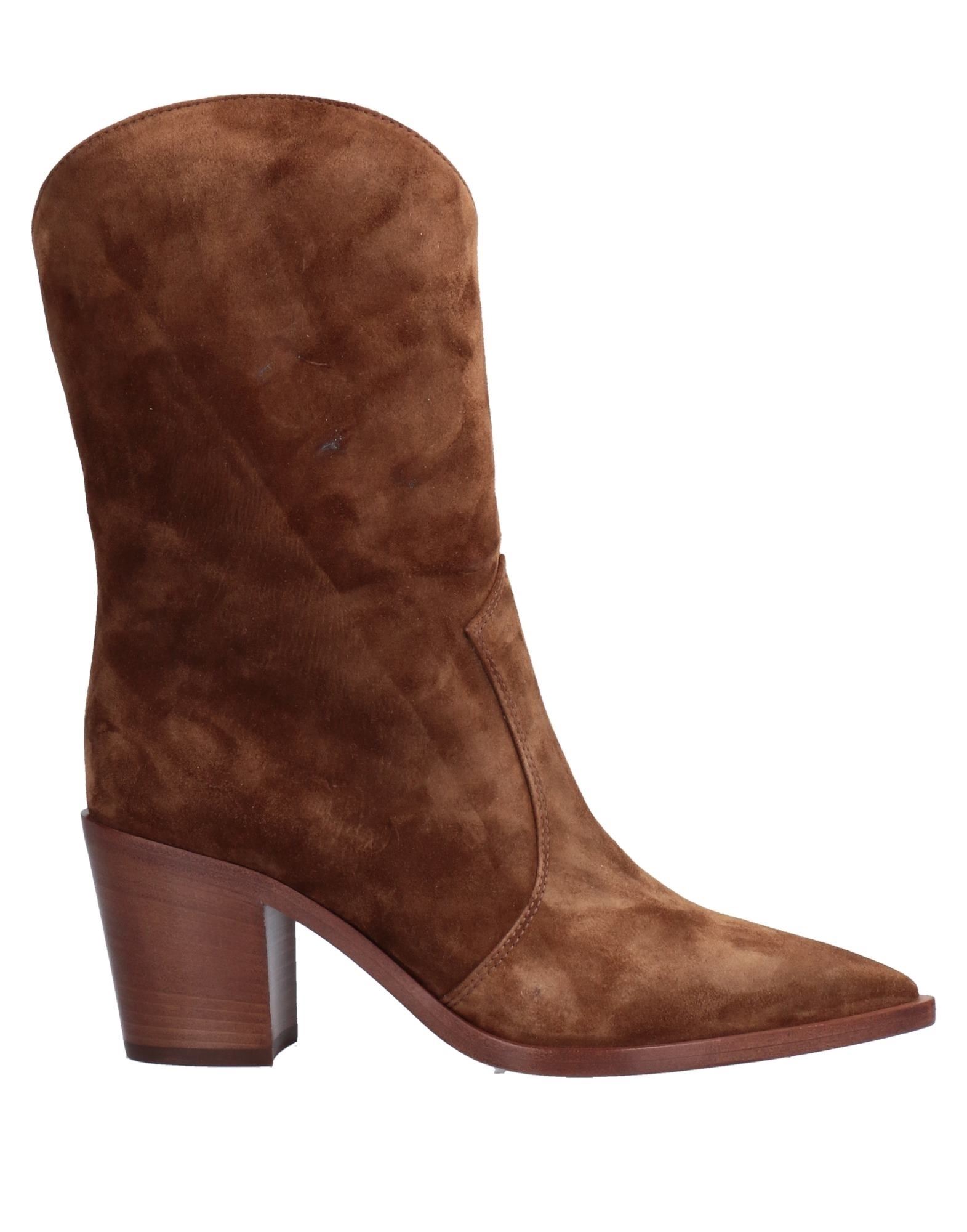 Gianvito Rossi Ankle Boots In Beige