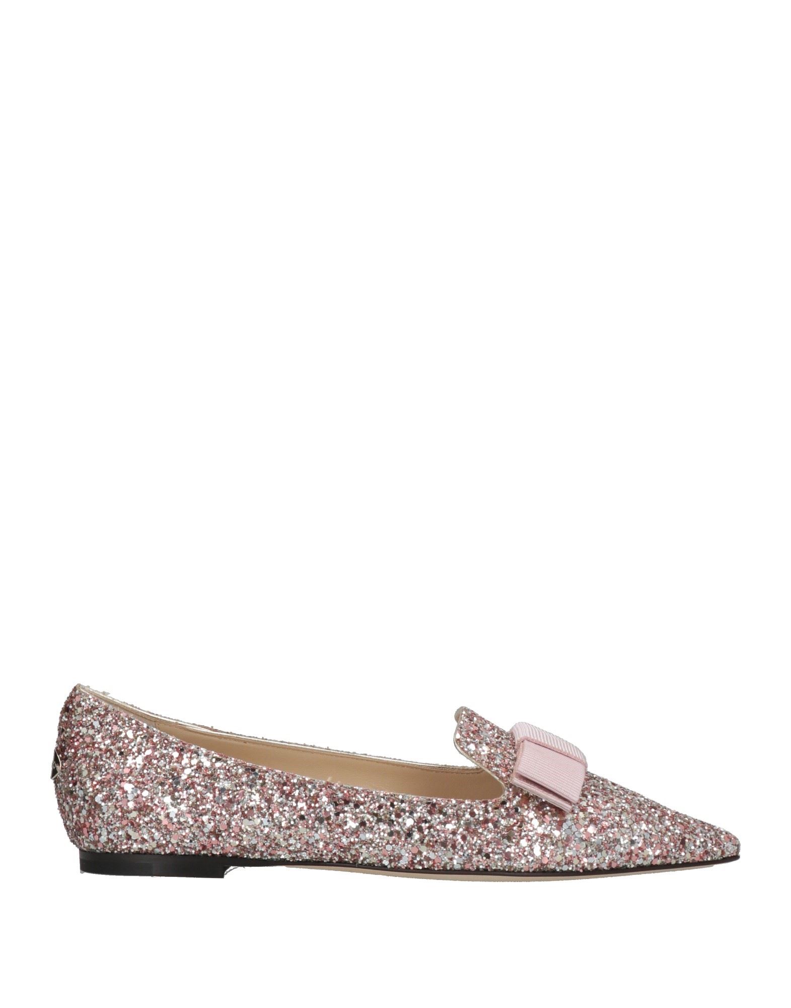 Jimmy Choo Gala Ballerina Shoes In Pink