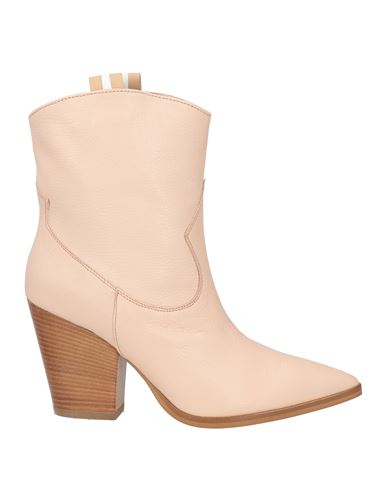 Janet & Janet Woman Ankle Boots Light Pink Size 8 Soft Leather