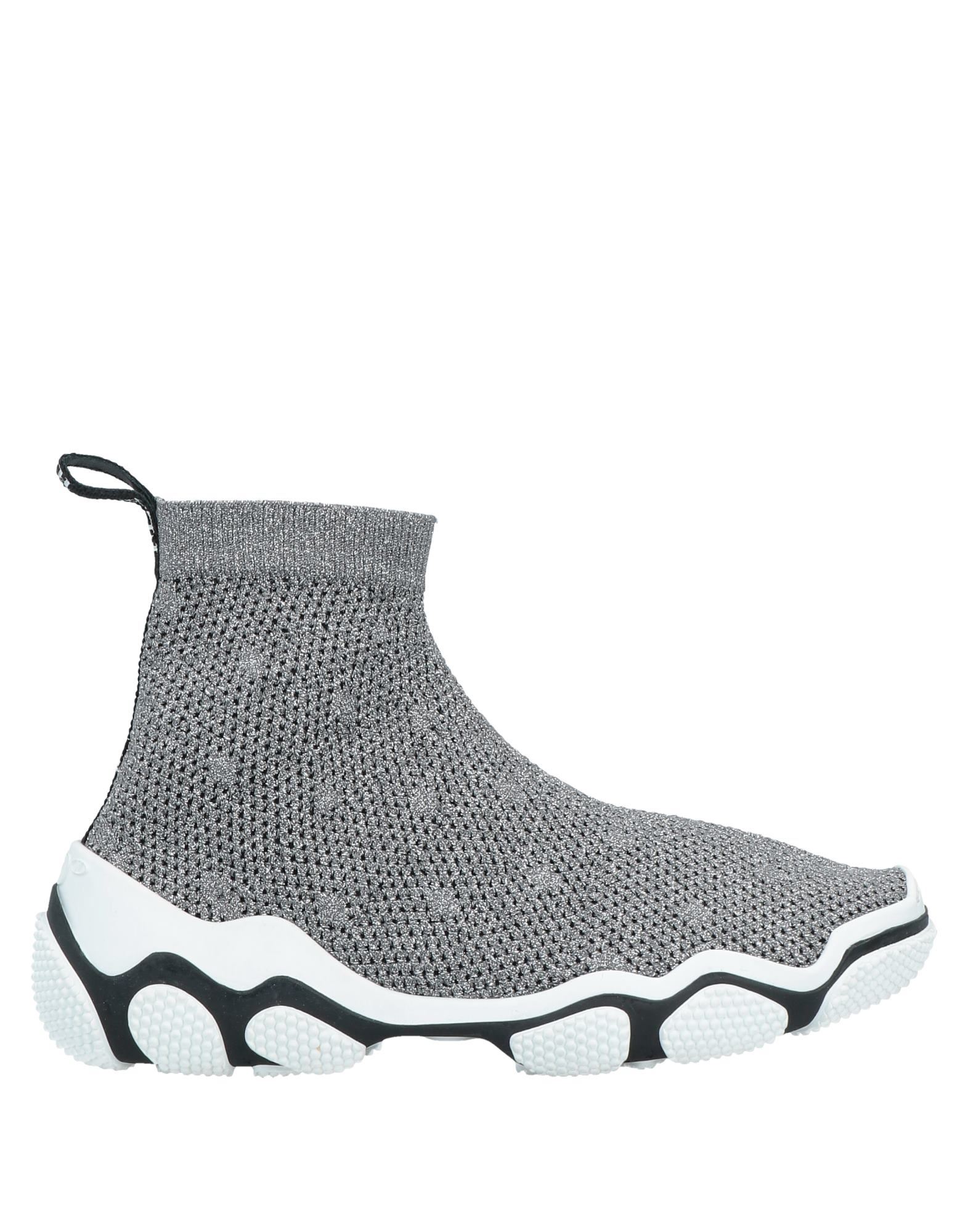 Redv Red(v) Woman Sneakers Silver Size 10 Textile Fibers In Grey
