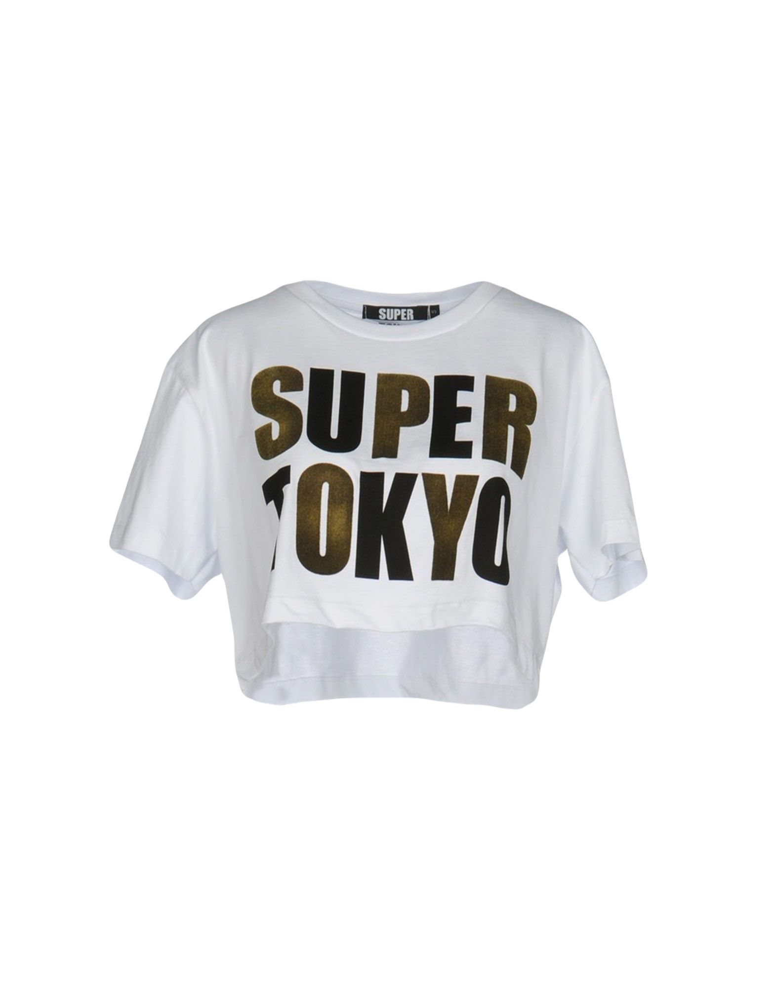 《送料無料》STK SUPERTOKYO レディース T シャツ ホワイト XS コットン 100%