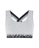 STUSSY Damen Top Farbe Grau Gr��e 4