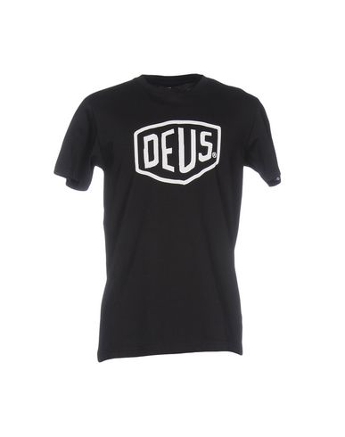 Man T-shirt Black Size M Cotton