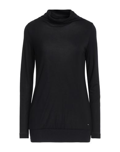 Pinko Woman T-shirt Black Size Xs Viscose, Polyester