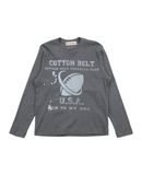 COTTON BELT Jungen 3-8 jahre T-shirts Farbe Grau Gr��e 6