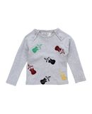 BEST BAND M�dchen 0-24 monate T-shirts Farbe Grau Gr��e 4