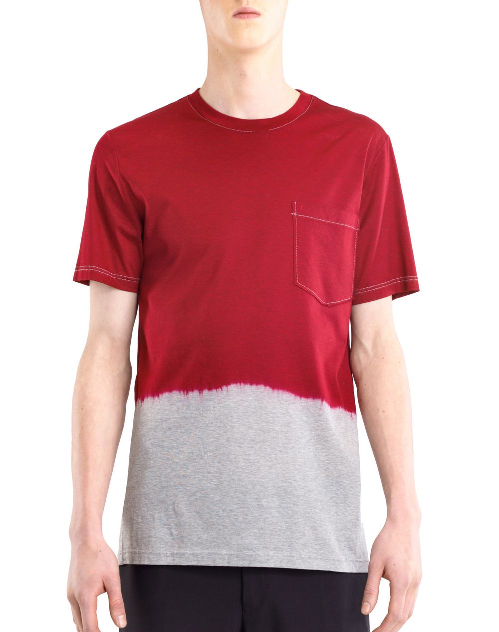 Lanvin Dip Dye T Shirt Polos T Shirts Men Lanvin Online