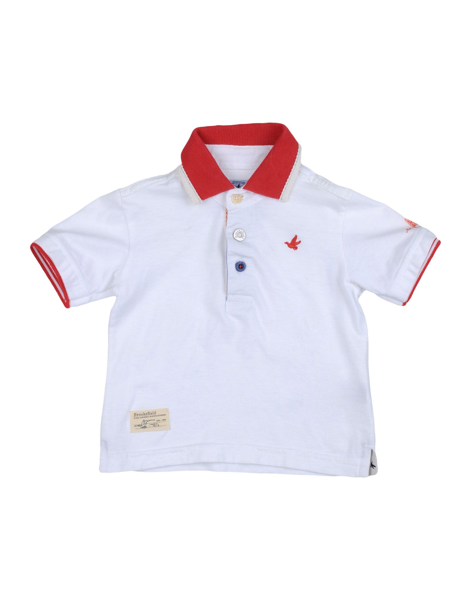 Brooksfield Kids' Polo Shirts In White