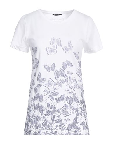 Jacob Cohёn Woman T-shirt White Size XL Cotton