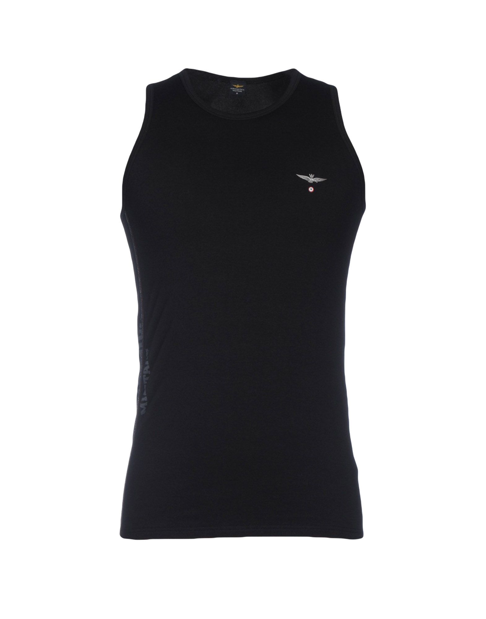 Aeronautica Militare Tank Tops In Black