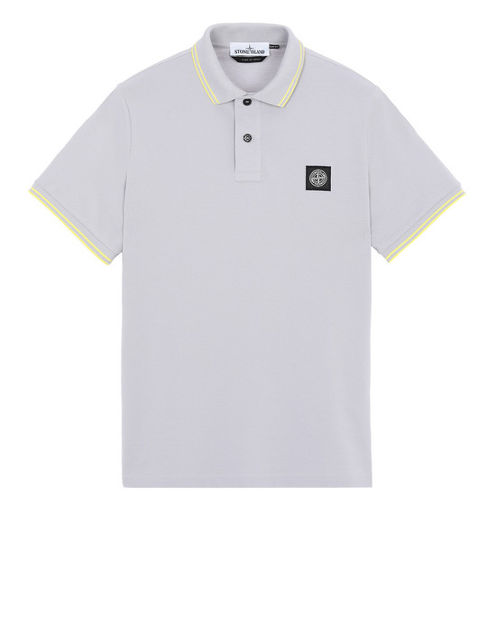 STONE ISLAND 22S18 Polo shirt Man Dust Grey