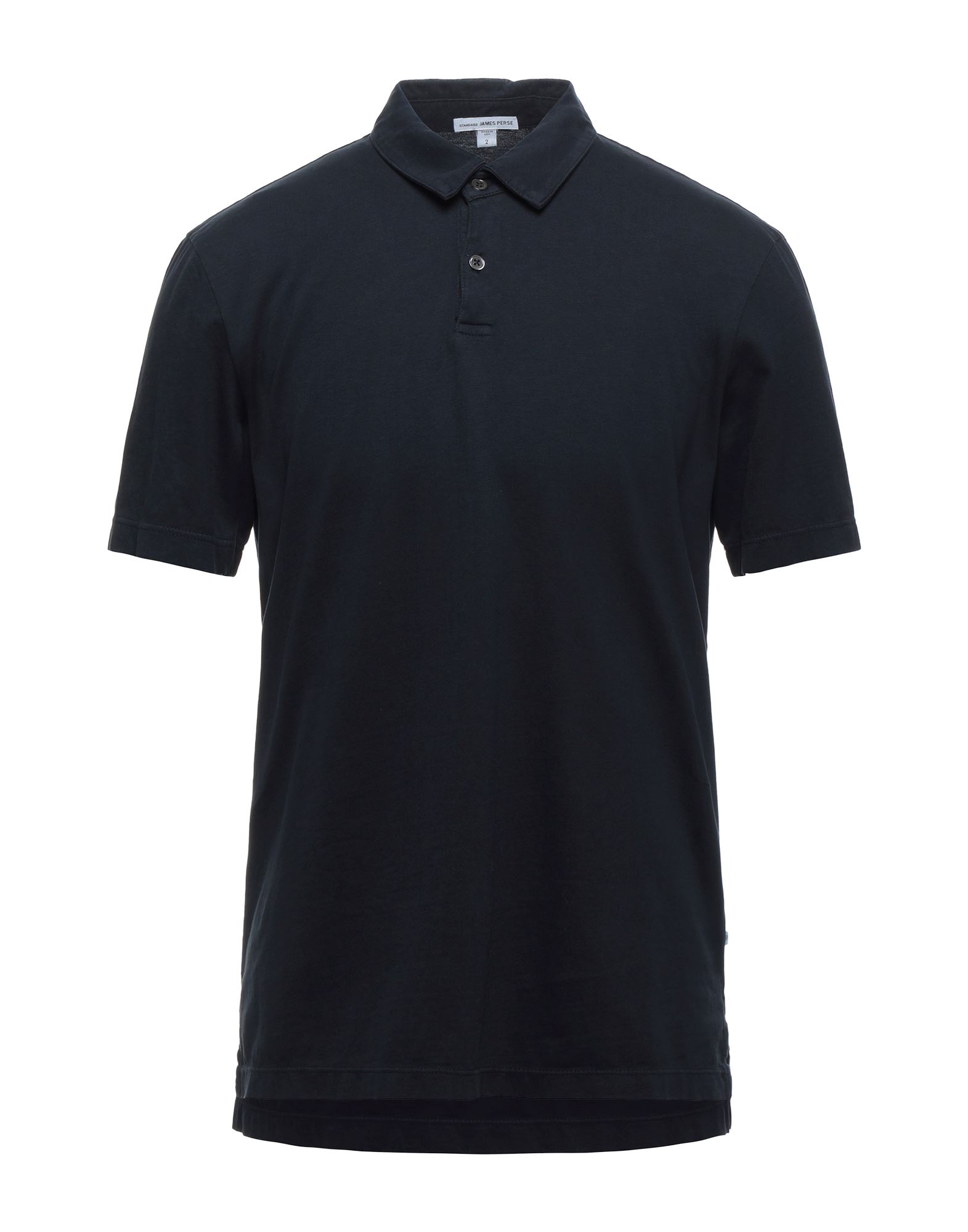 James Perse Polo Shirts In Dark Blue