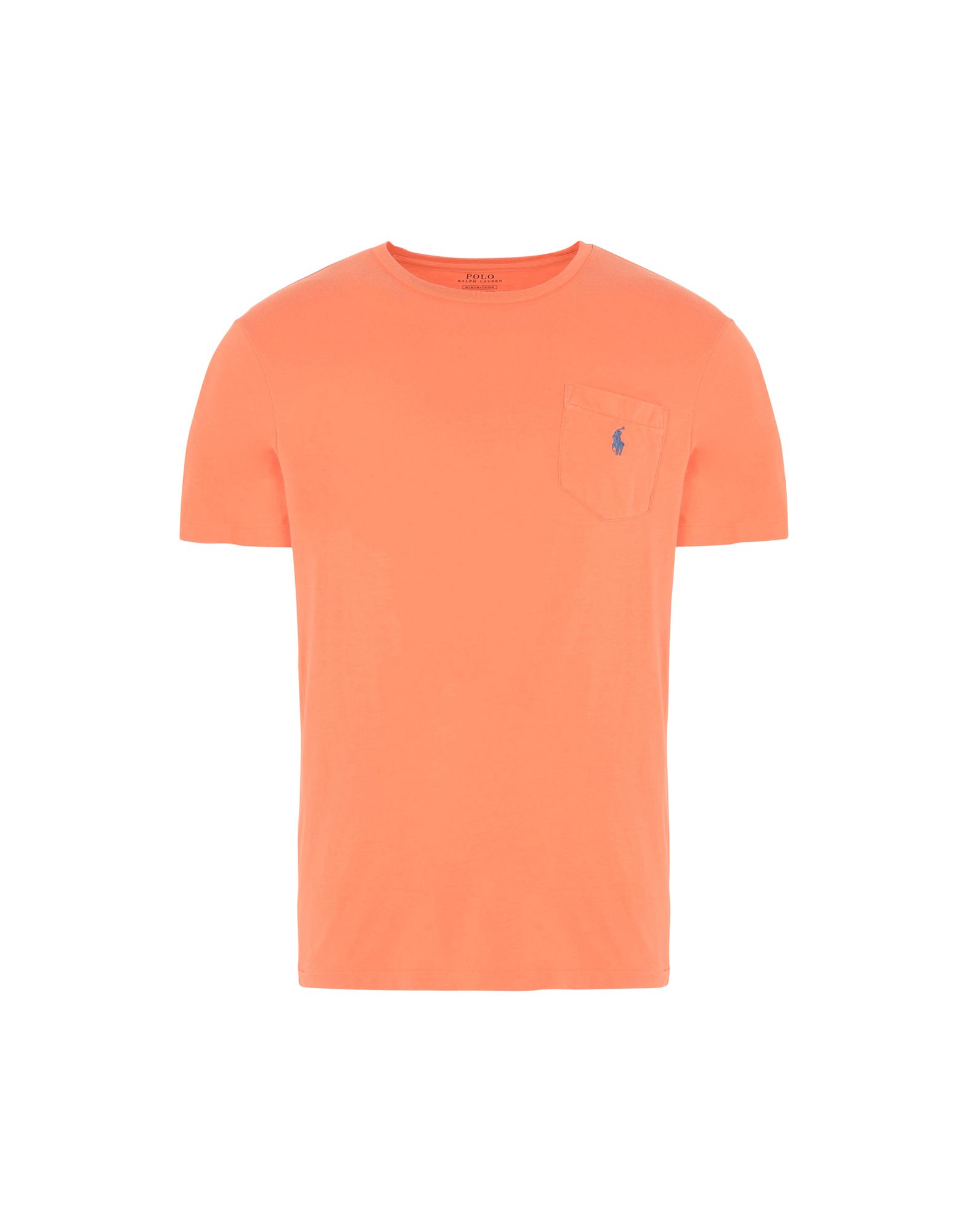《送料無料》POLO RALPH LAUREN メンズ T シャツ オレンジ S コットン 100% Custom Fit T shirt