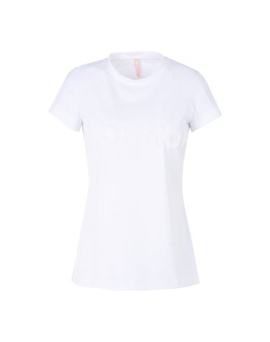 Uane T-shirt With Embroidery Woman T-shirt White Size 1 Polyamide, Elastane