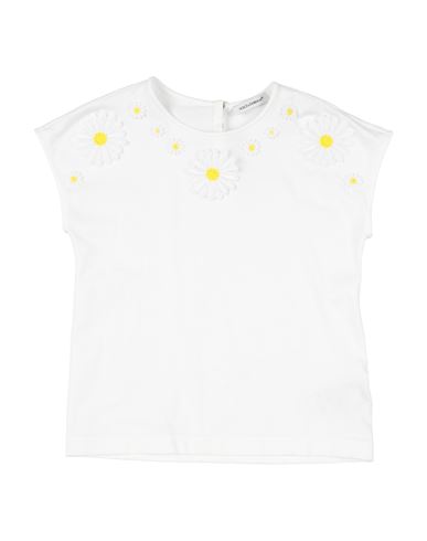 Shop Dolce & Gabbana Toddler Girl T-shirt White Size 5 Cotton