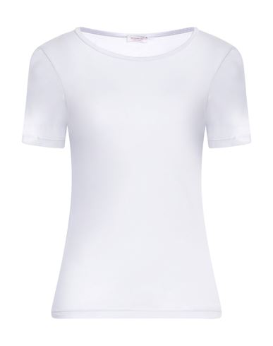 Woman T-shirt Lilac Size M Modal, Polyamide