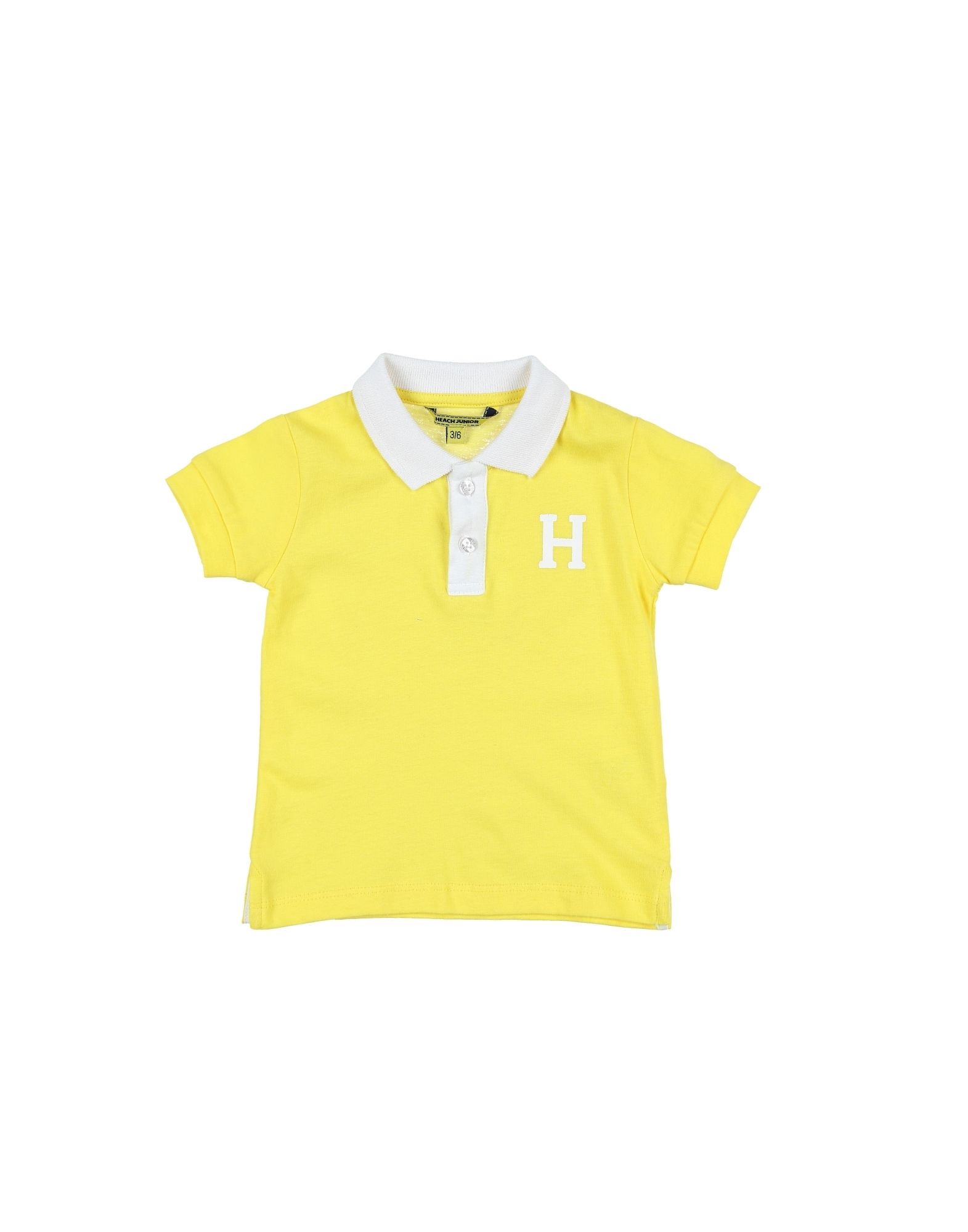 Heach Junior By Silvian Heach Kids' Polo Shirts In Yellow
