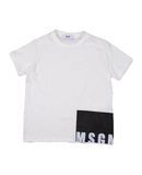 MSGM Jungen 3-8 jahre T-shirts Farbe Wei� Gr��e 6