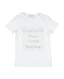 PAOLO PECORA Jungen 3-8 jahre T-shirts Farbe Wei� Gr��e 4