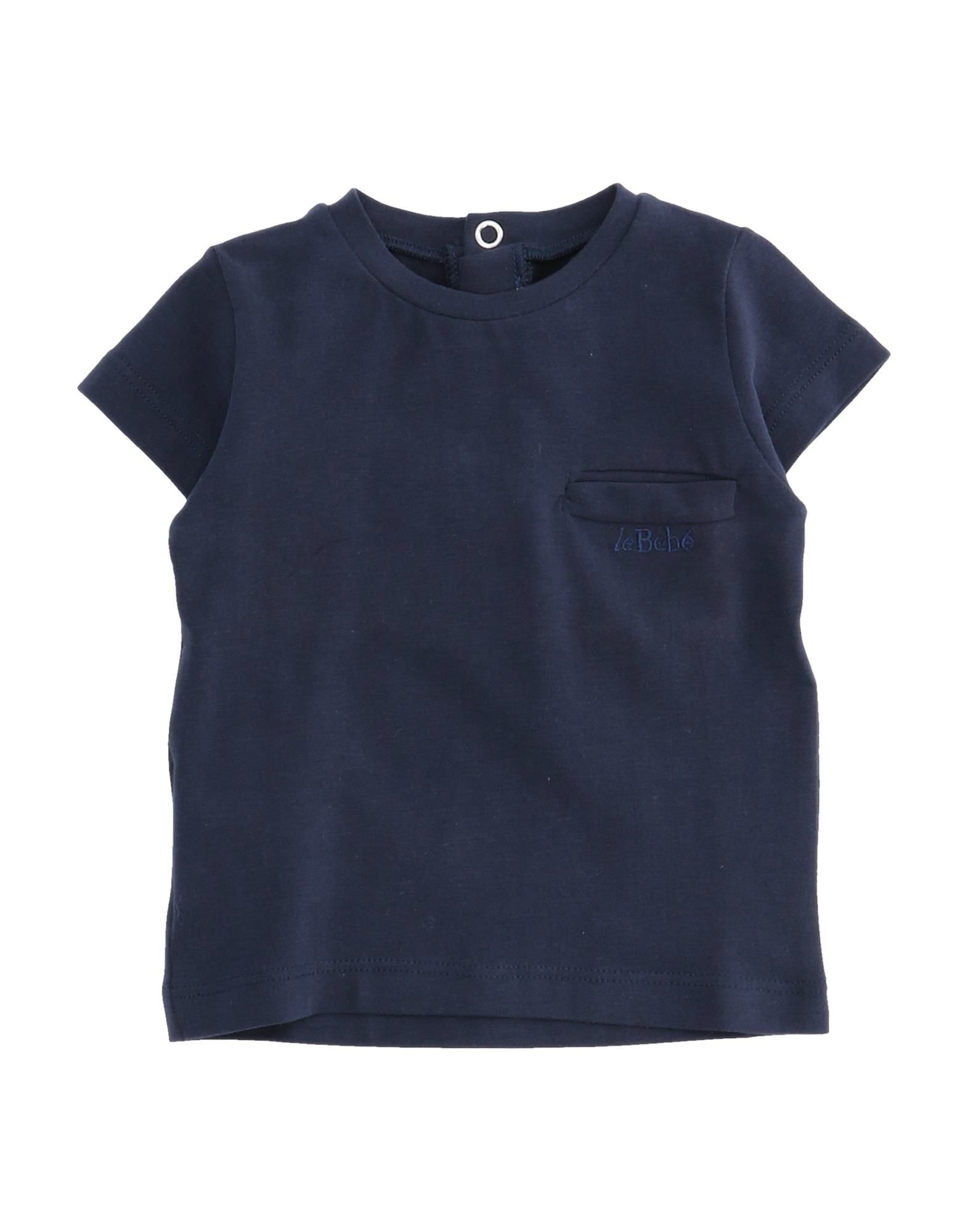 Le Bebé Kids' T-shirts In Dark Blue