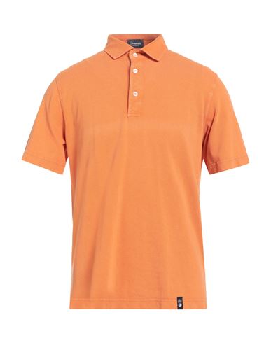 Drumohr Man Polo Shirt Mandarin Size Xxl Cotton
