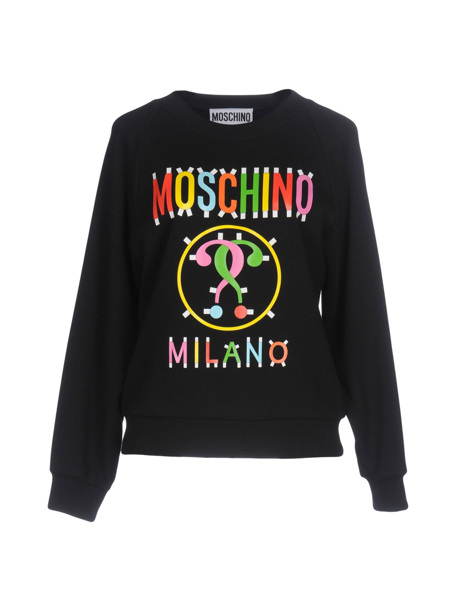 MOSCHINO - 【新品】MOSCHINO ブラック スウェット トレーナー Sの+