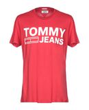 TOMMY JEANS Herren T-shirts Farbe Rot Gr��e 7