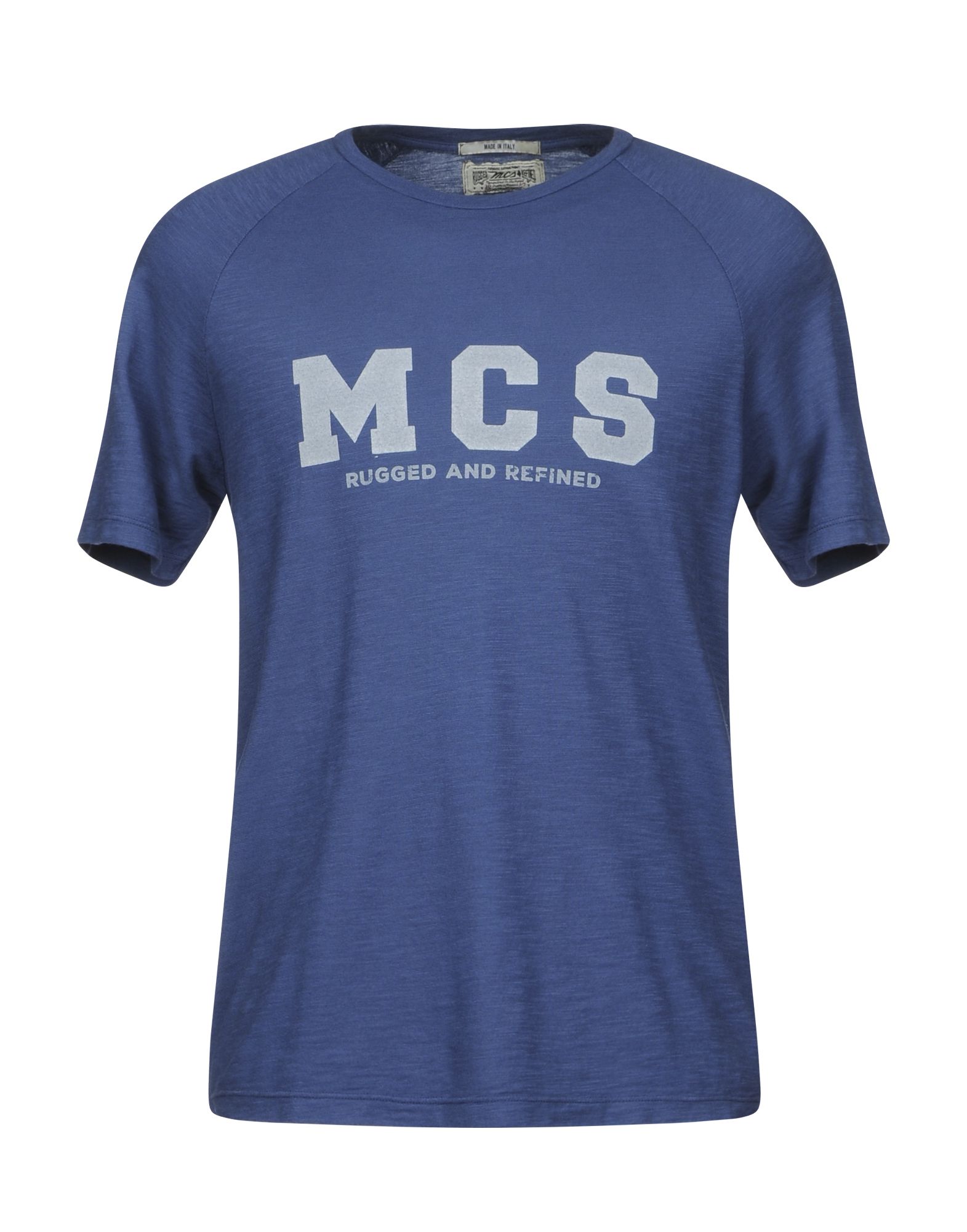 《セール開催中》MCS MARLBORO CLASSICS メンズ T シャツ ダークブルー S コットン 100%
