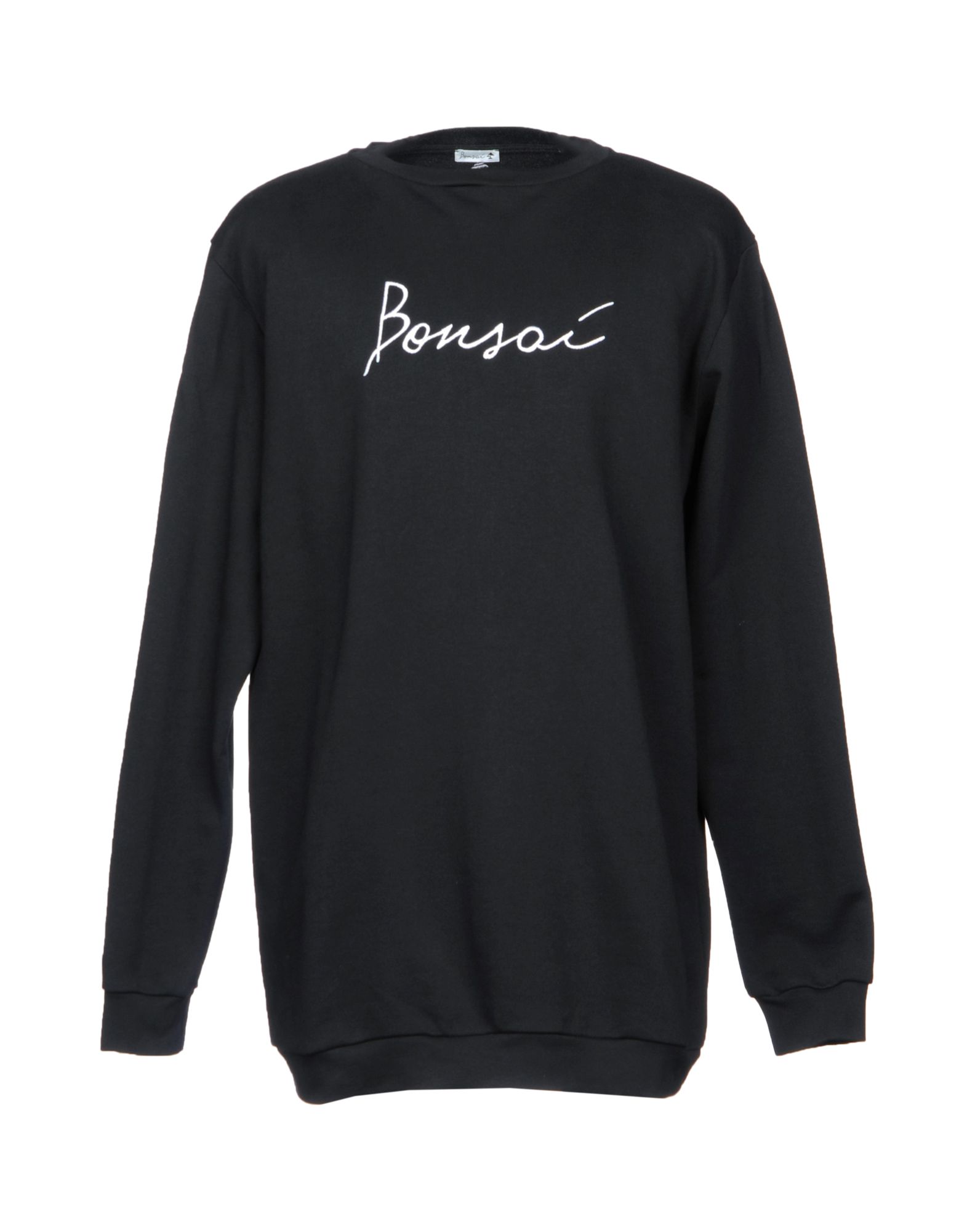 《送料無料》BONSAI メンズ スウェットシャツ ブラック XL コットン 100%