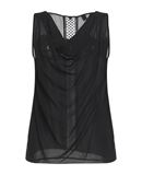 LIU ?JO Damen Top Farbe Schwarz Gr��e 4