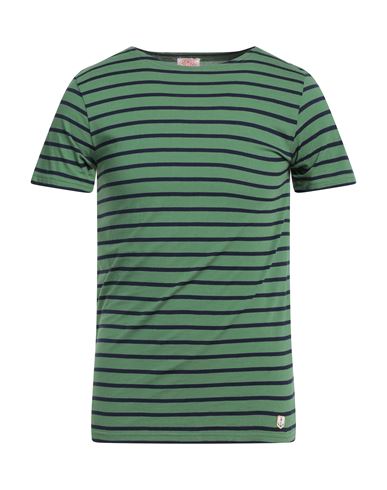 Man T-shirt Emerald green Size XS Cotton