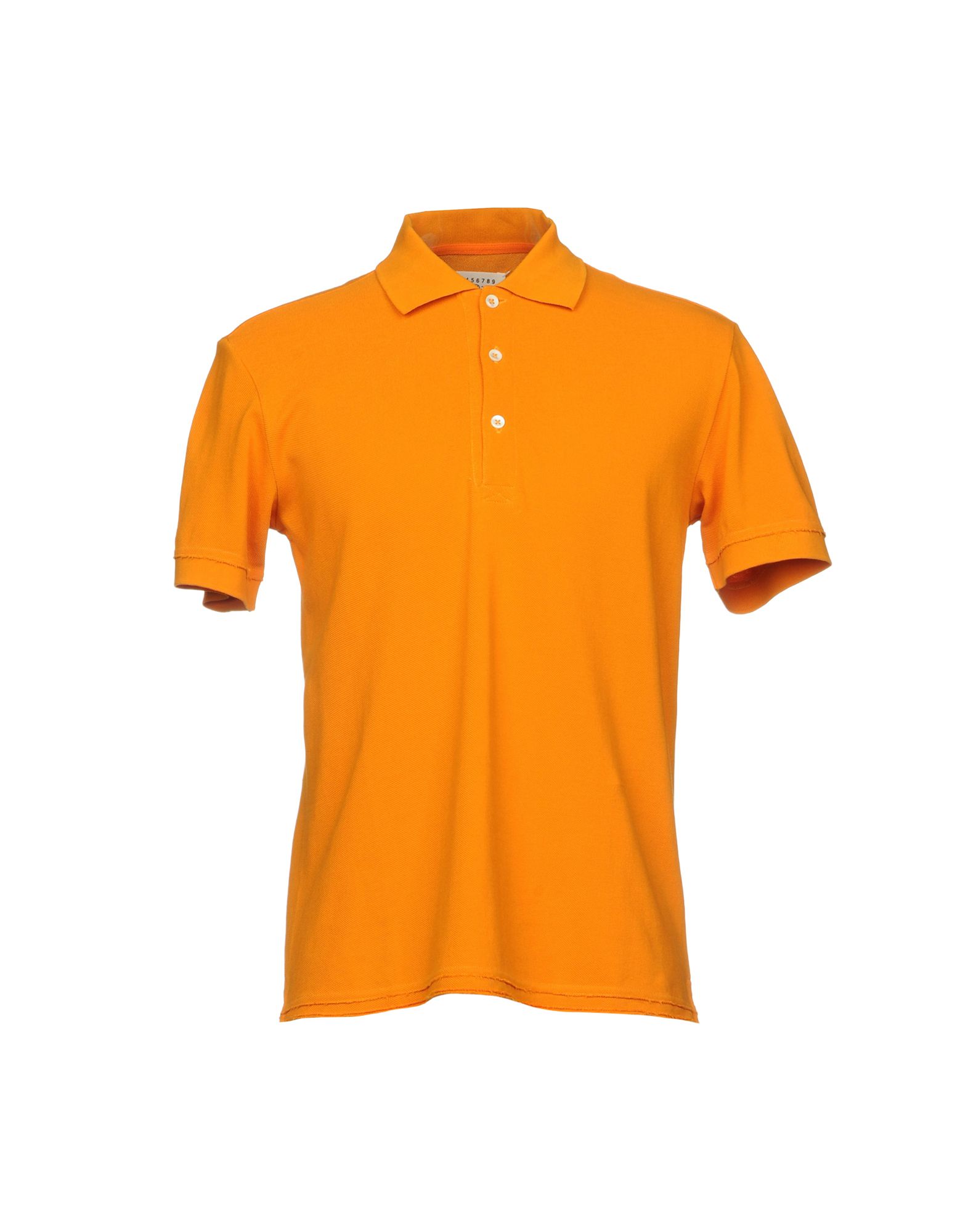 《送料無料》MAISON MARGIELA メンズ ポロシャツ オレンジ 46 コットン 100%