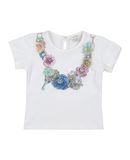 MICROBE by MISS GRANT M�dchen 0-24 monate T-shirts Farbe Wei� Gr��e 4