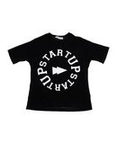 START UP Jungen 3-8 jahre T-shirts Farbe Schwarz Gr��e 2