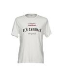 BEN SHERMAN Herren T-shirts Farbe Hellgrau Größe 4