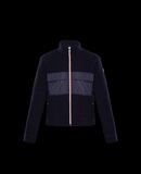 MONCLER ZIPPED MOCK POLO NECK - Tops - men