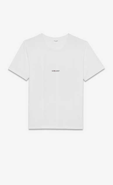 saint laurent logo t-shirt