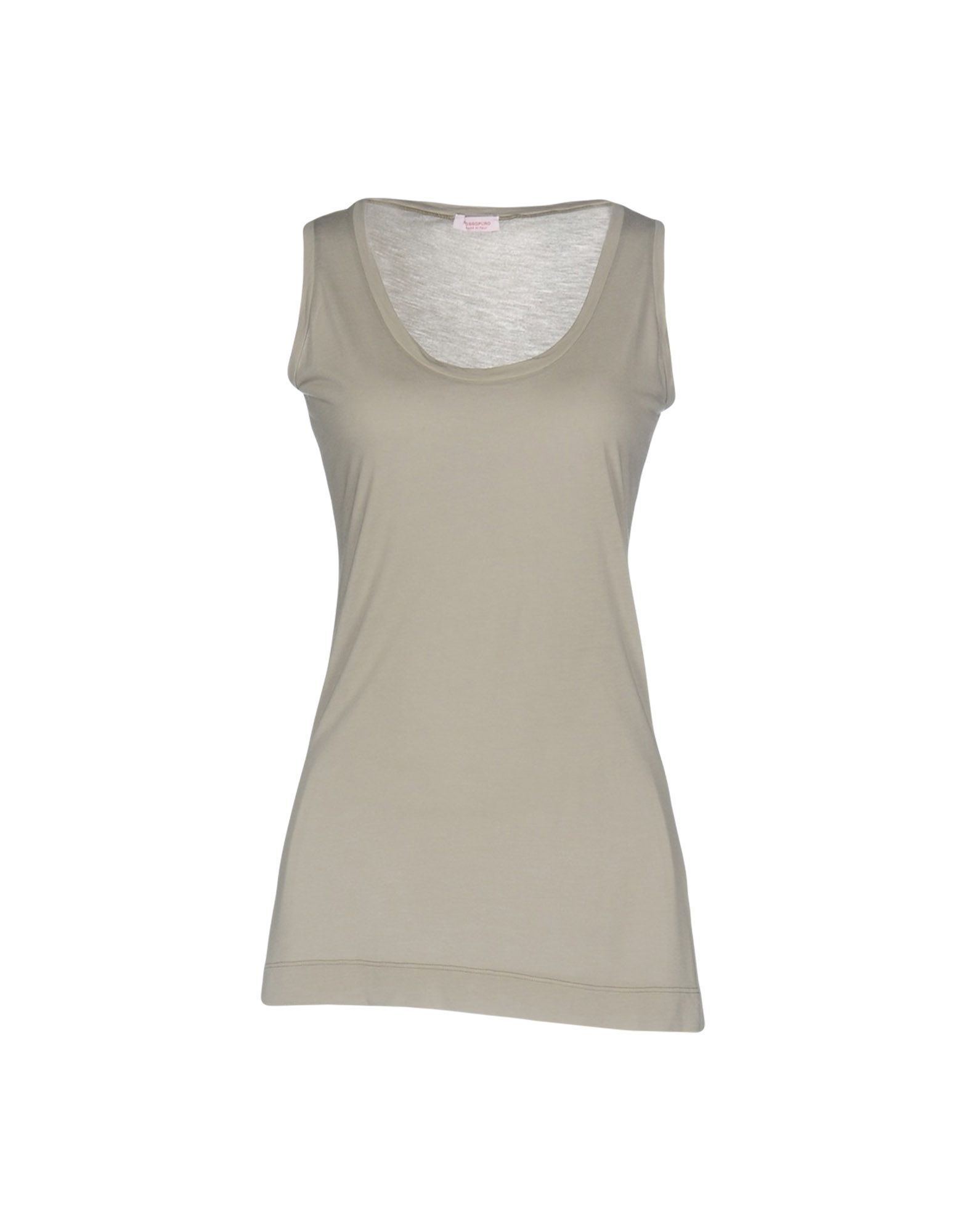 Rossopuro Tank Tops In Grey