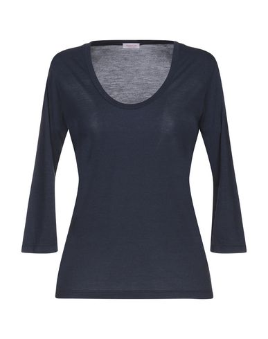 Rossopuro Woman T-shirt Midnight Blue Size Xs Modal, Polyamide