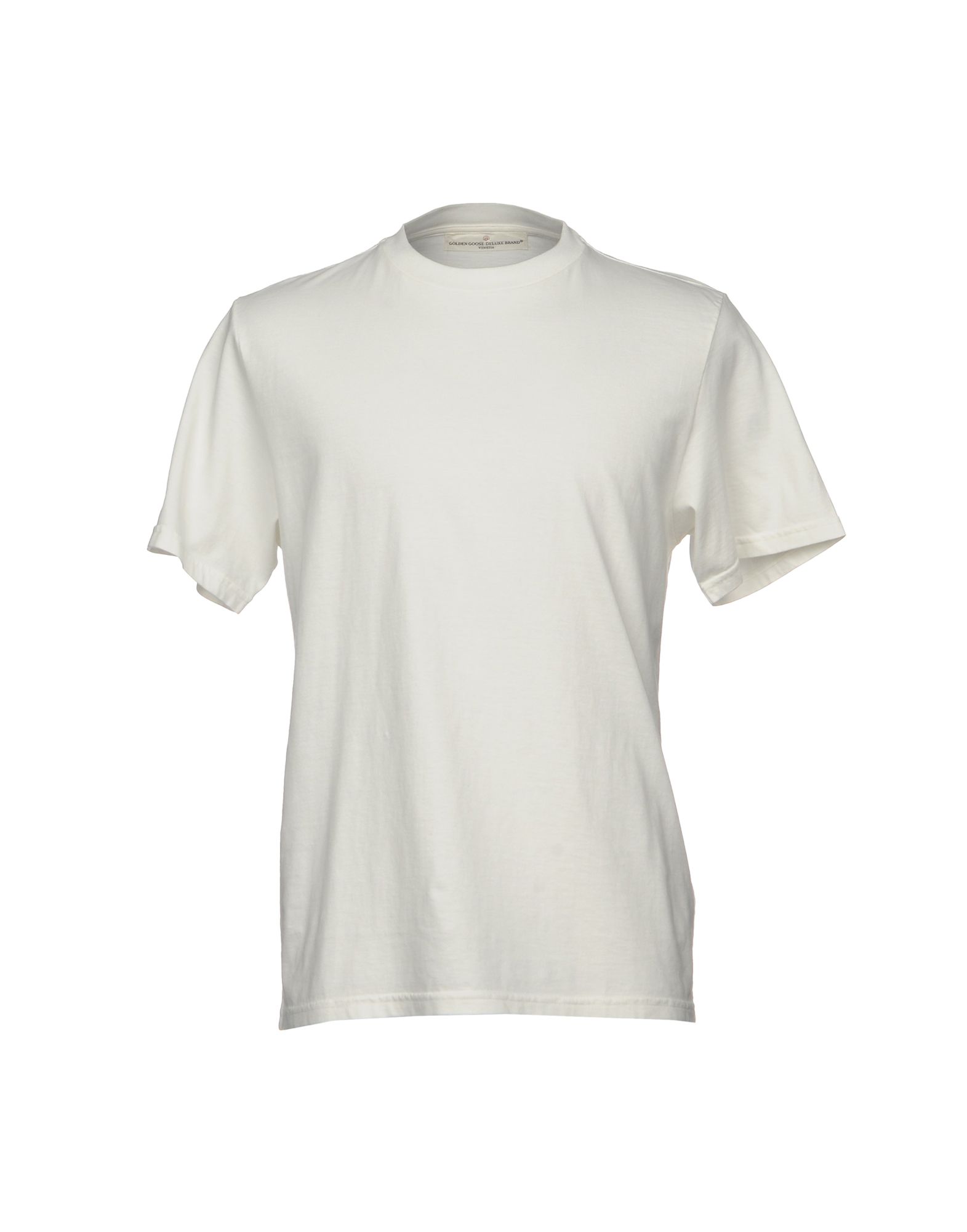 《セール開催中》GOLDEN GOOSE DELUXE BRAND メンズ T シャツ ホワイト XXS 100% コットン
