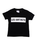 LES (ART)ISTS Jungen 3-8 jahre T-shirts Farbe Schwarz Gr��e 4