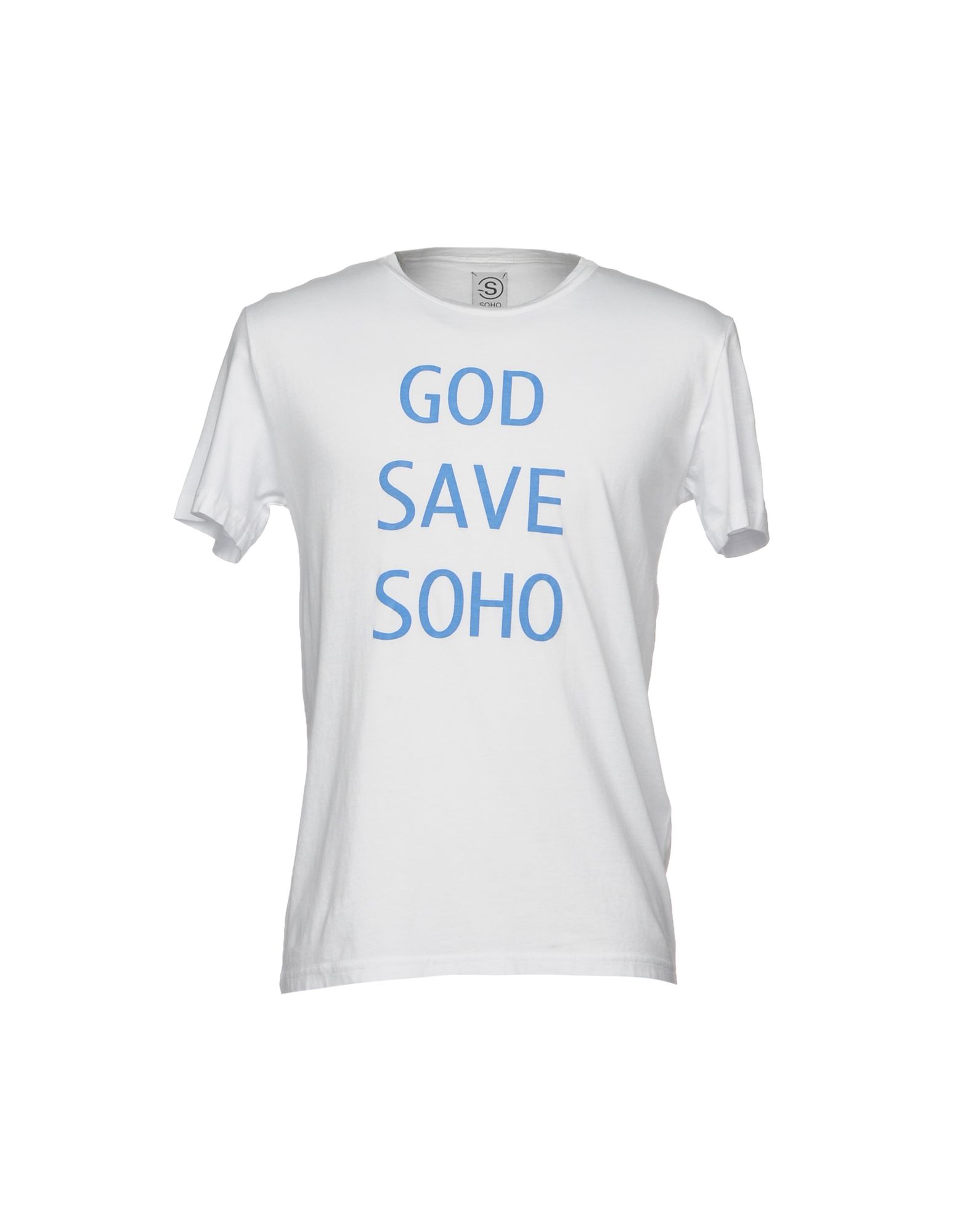 《送料無料》SOHO メンズ T シャツ ホワイト M コットン 100%