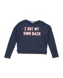 NAME IT� M�dchen 9-16 jahre Sweatshirt Farbe Dunkelblau Gr��e 1