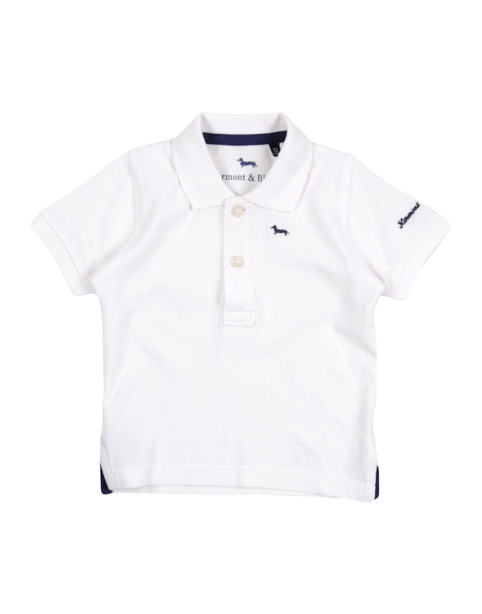 Harmont & Blaine Kids' Polo Shirts In White