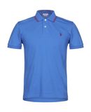 U.S.POLO ASSN. Herren Poloshirt Farbe Azurblau Gr��e 4